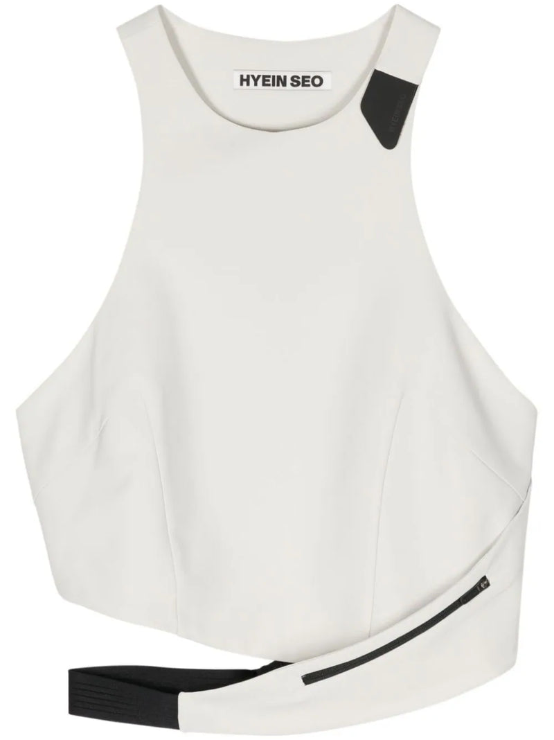 CINCHED HALTER TOP