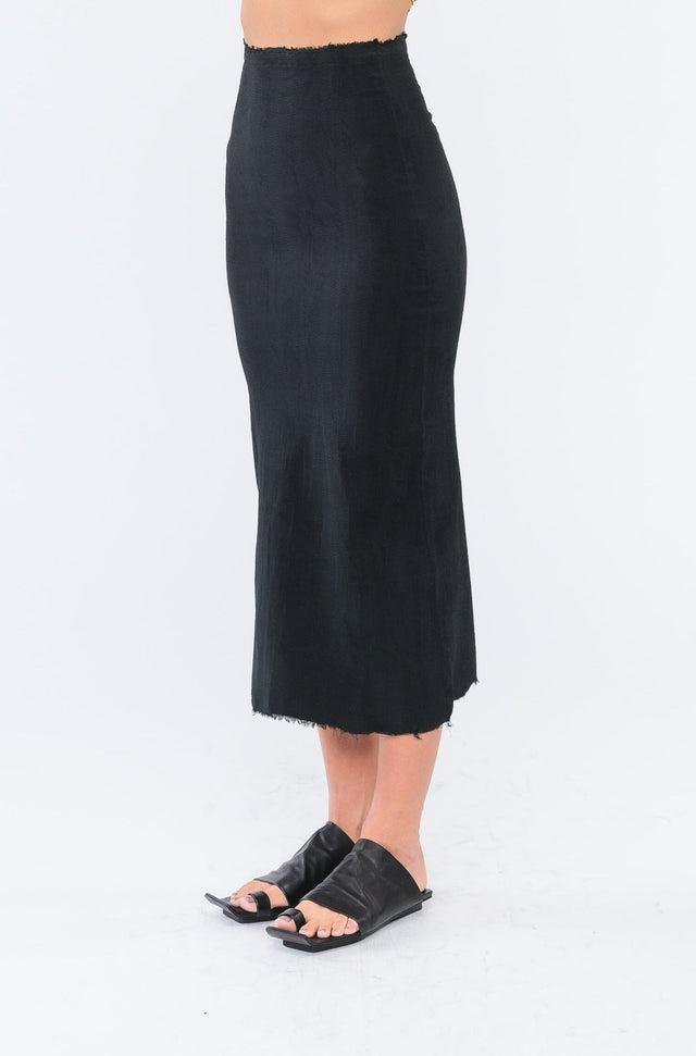Black Stretch Skirt