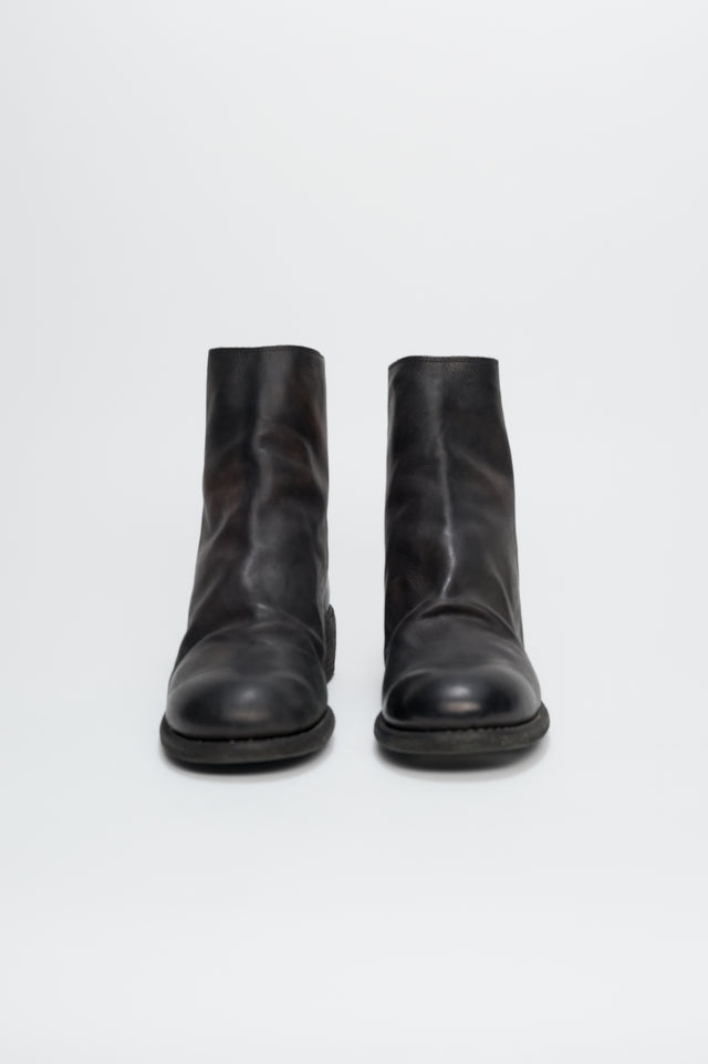796 Baby Calf Full Grain Boots In Black