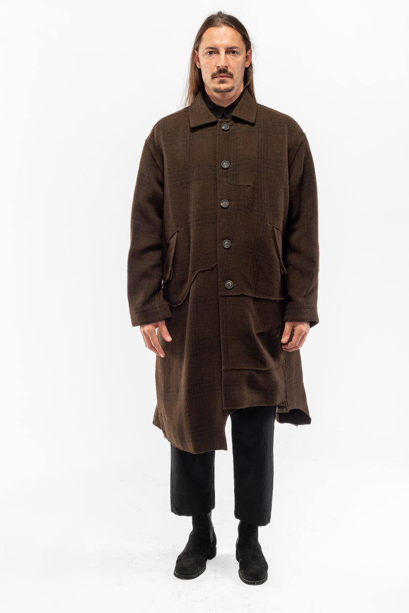 Plaid Car Coat