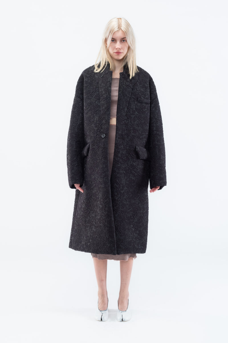 Floral Brocade Coat