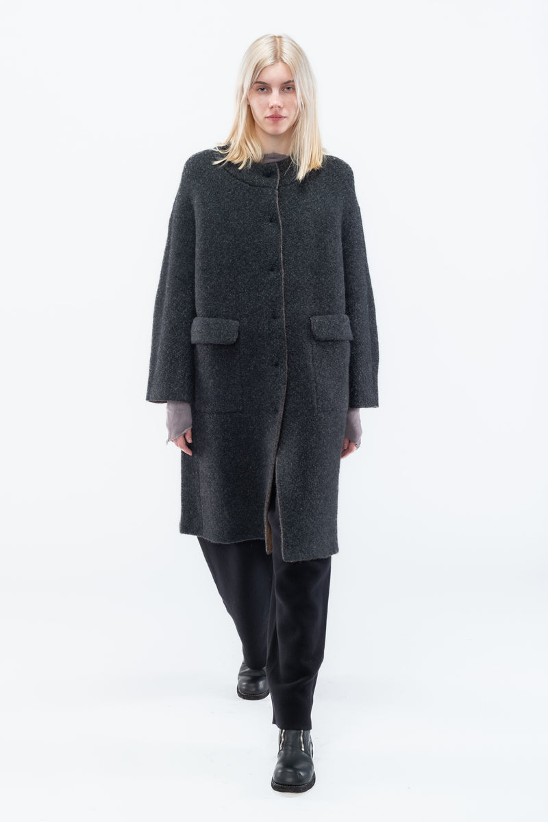 Round Neck Coat