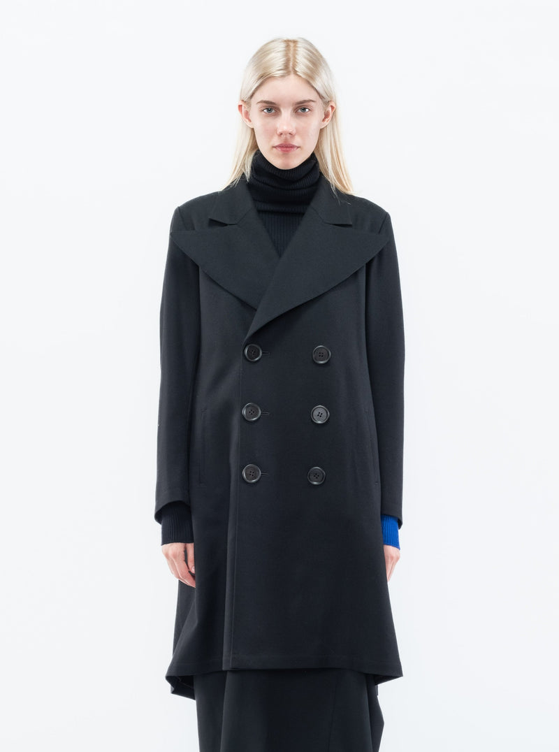 Big Lapel Double Coat