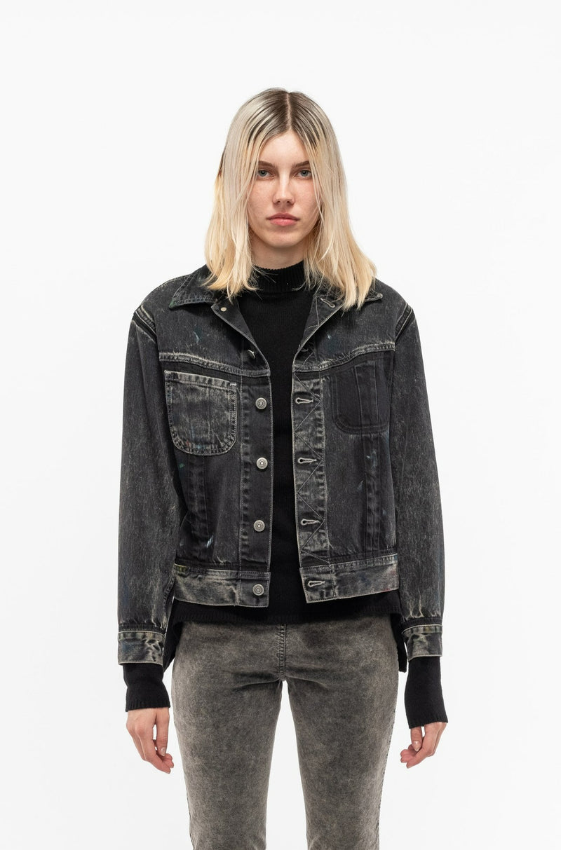 Paint Denim Jacket