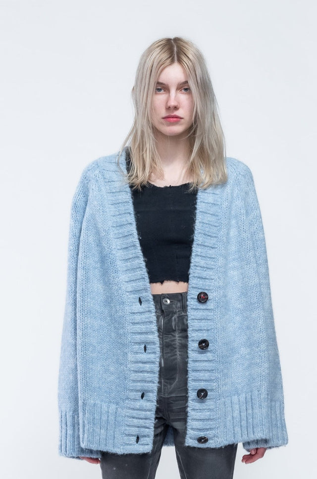 OVERSIZE KNITTED CARDIGAN