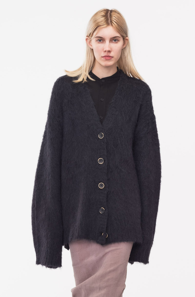 ALPCA CARDIGAN BLACK