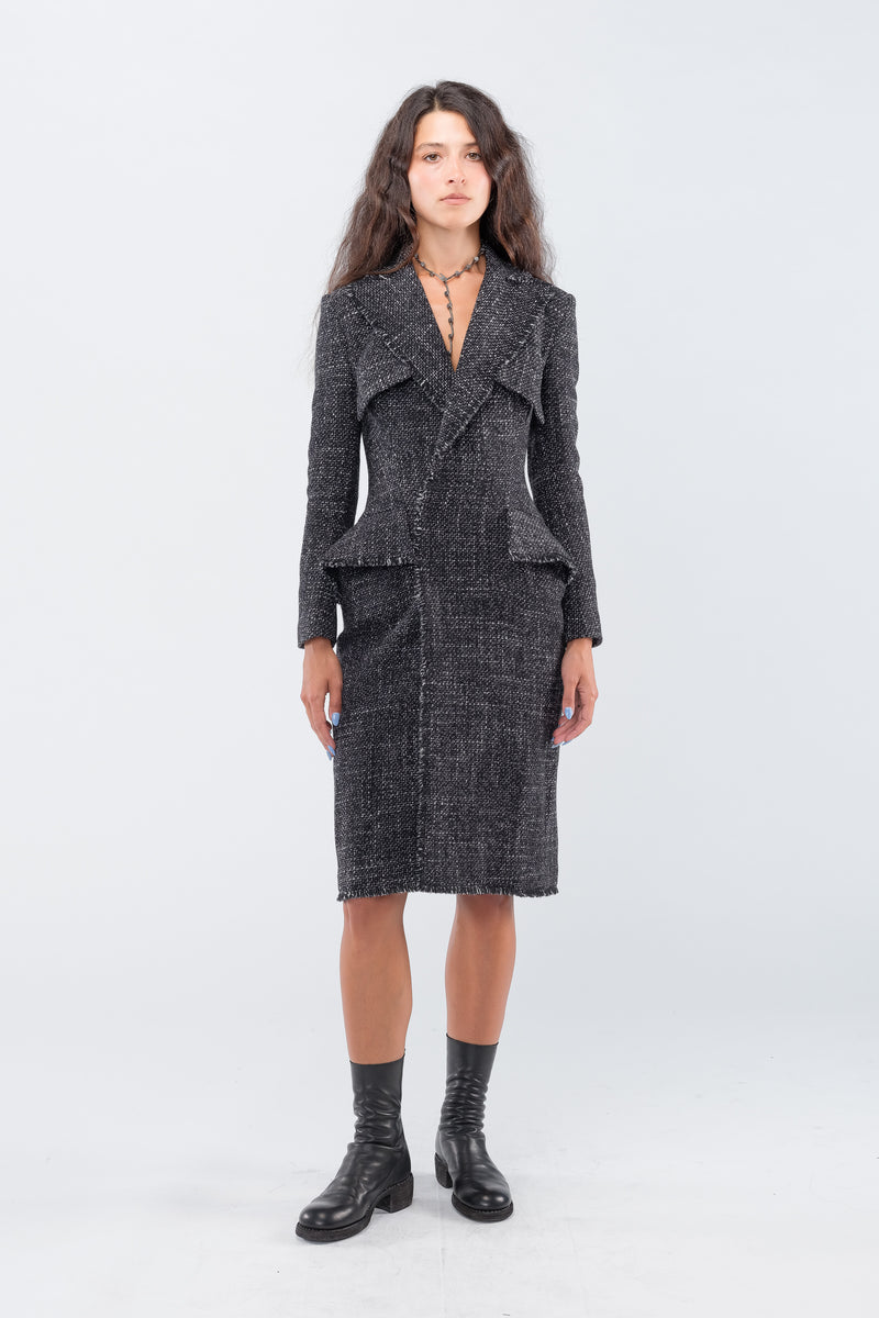 Tweed Coat Dress