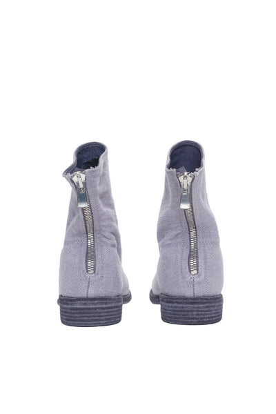 希少 新品 GUIDI 986 Linen Fabric Double Sole 986 Linen Boot