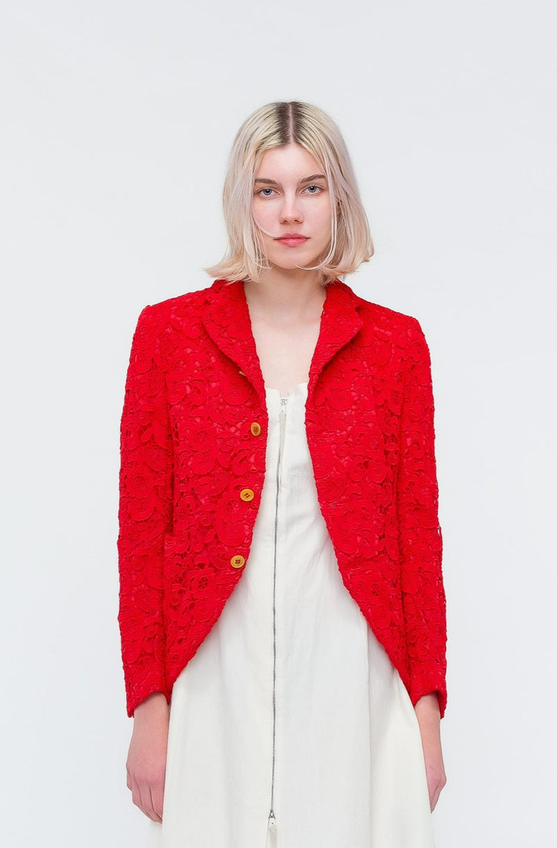 Red Lace Jacket