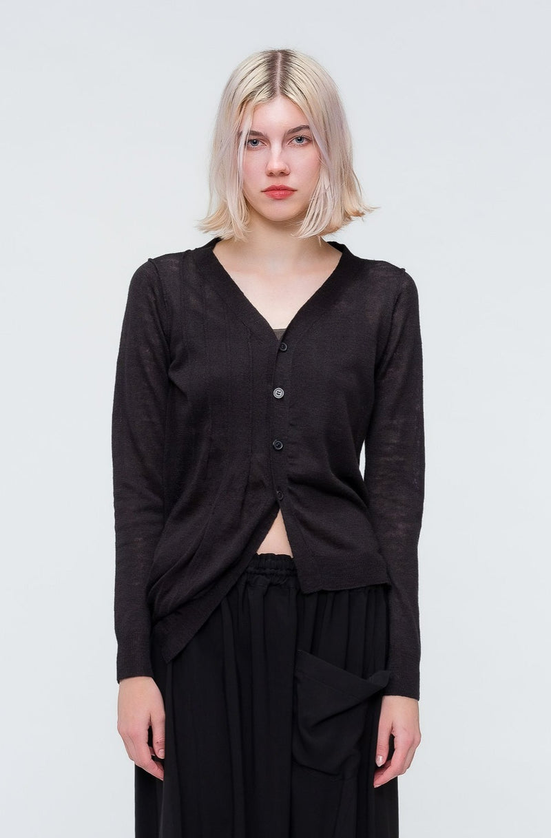 Random Tuck Cardigan
