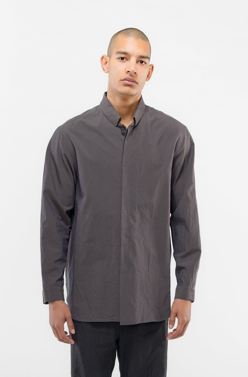 Relaxed Outer Shirt In Carbon