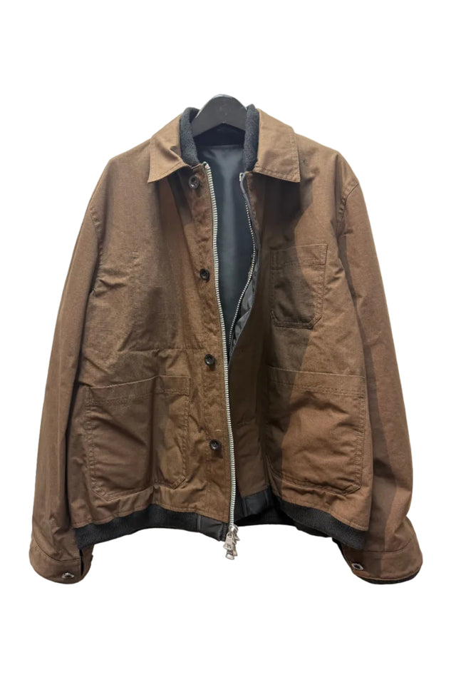 Nylon Ripstop Reversible Blouson