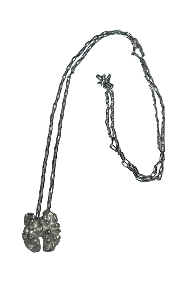 Walmnut Kernel Pendant Necklace