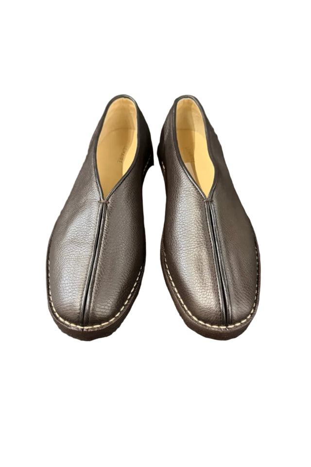Piped Crepe Slip On