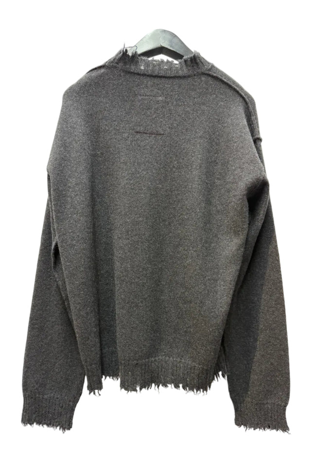 Distressed Look Crewneck