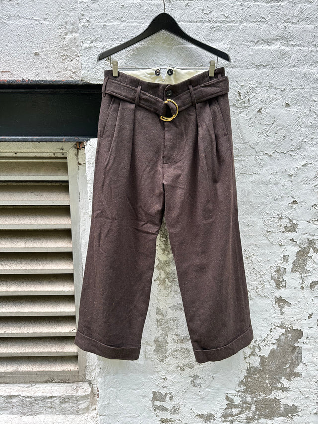 Double Pleat Trouser