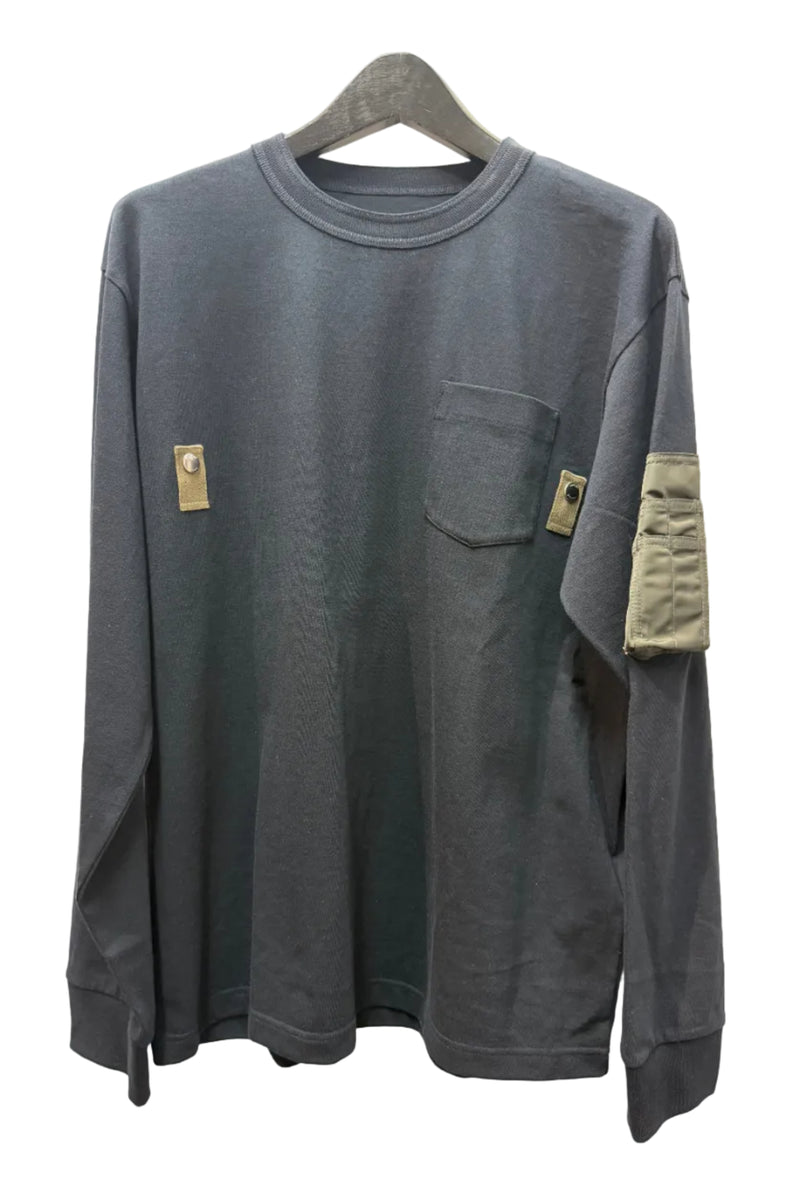 Snap Jersey LS Tee