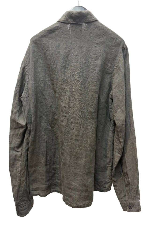 TO14-M Linen Check Shirt
