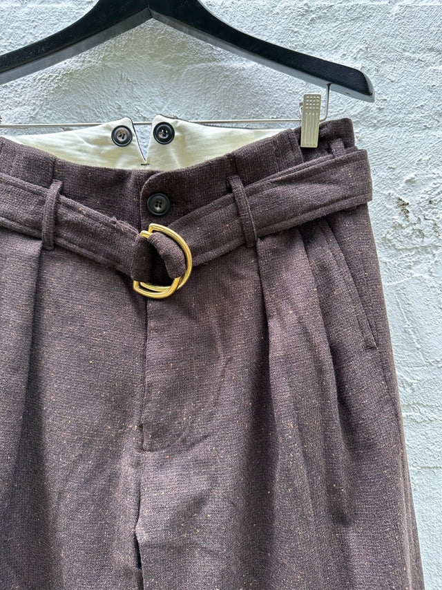 Double Pleat Trouser
