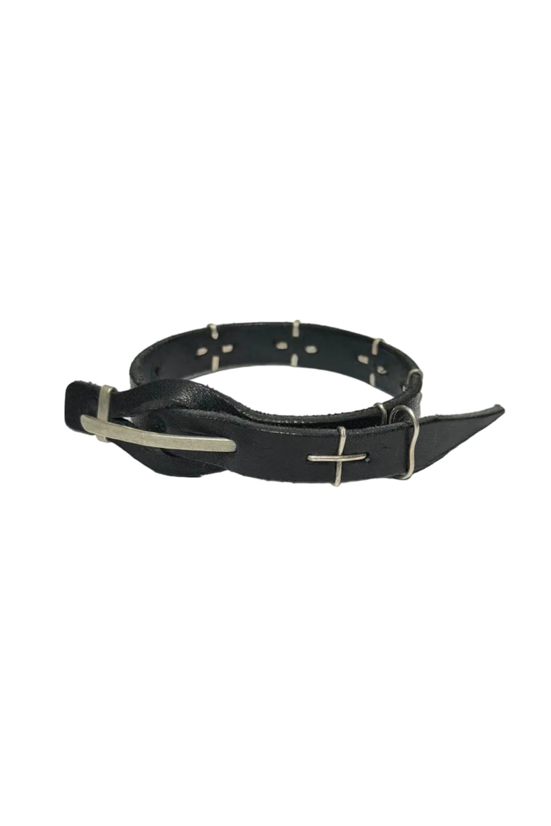 Cross Studded Thin Bracelet