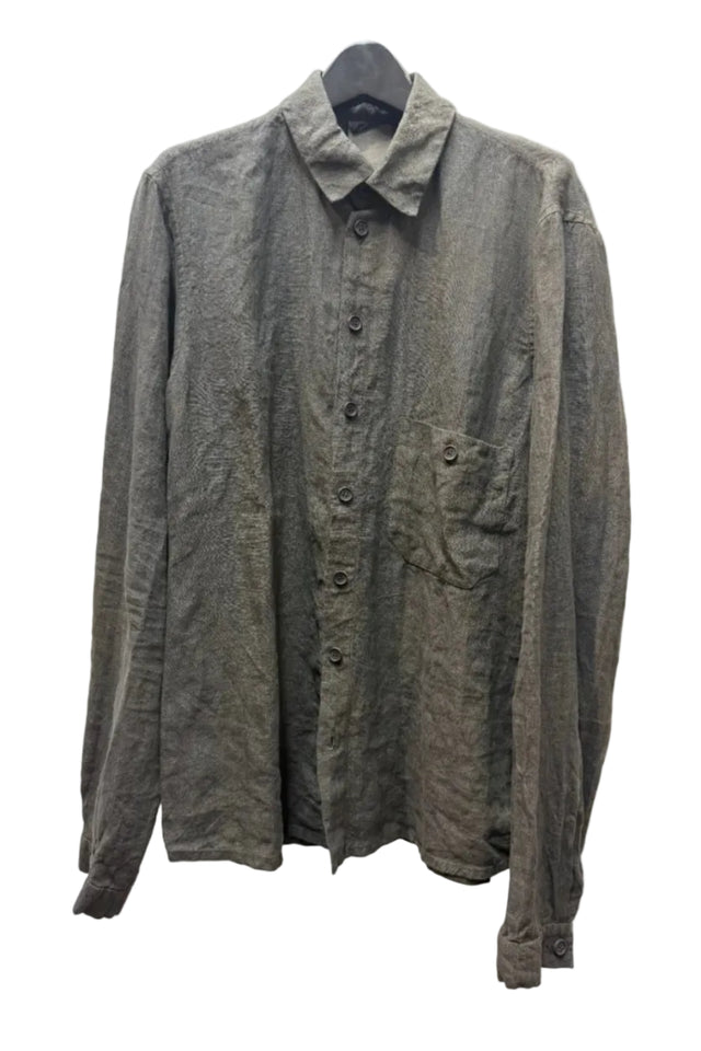 TO14-M Linen Check Shirt