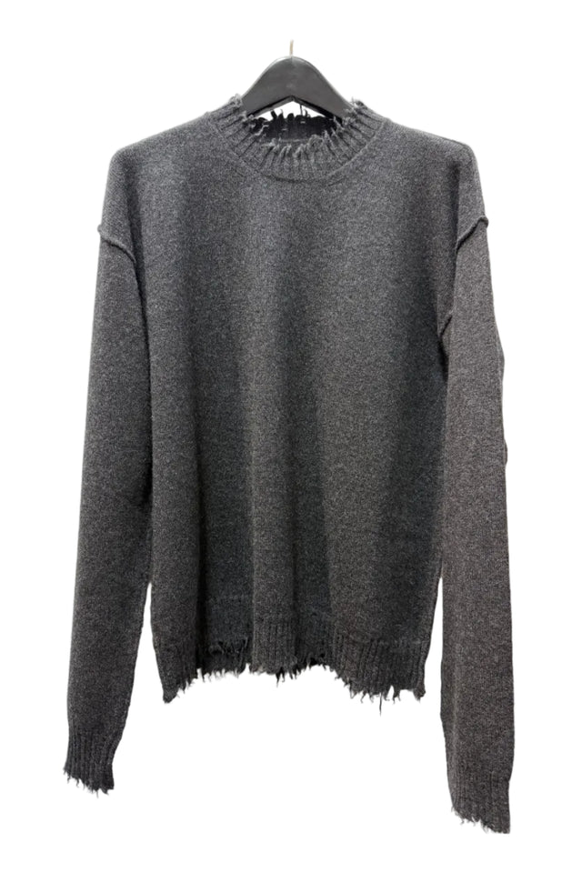 Distressed Look Crewneck