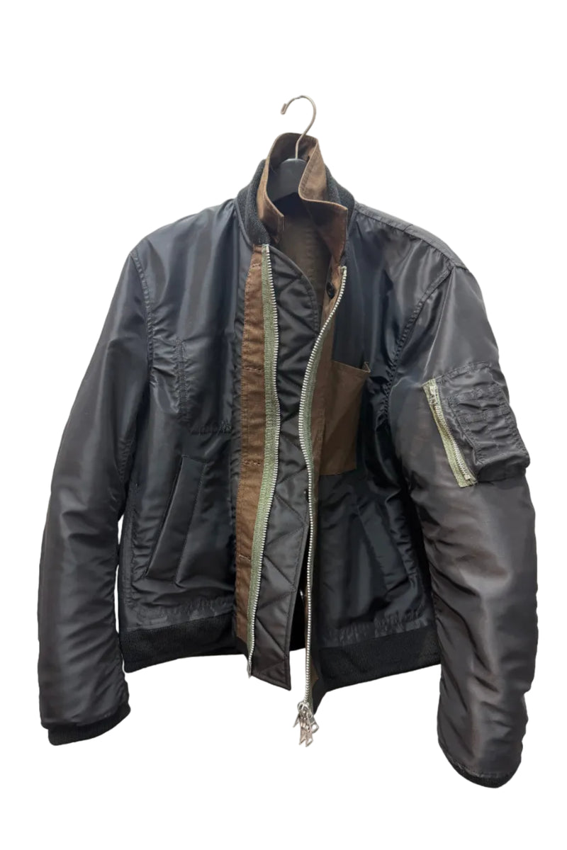Nylon Ripstop Reversible Blouson