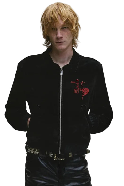 Suede Constructivist Jacket