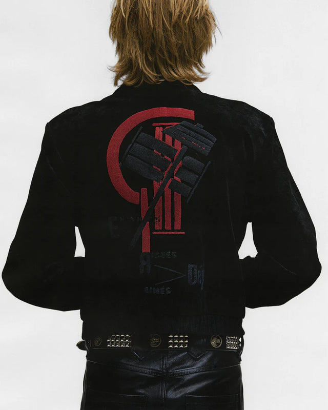 Suede Constructivist Jacket