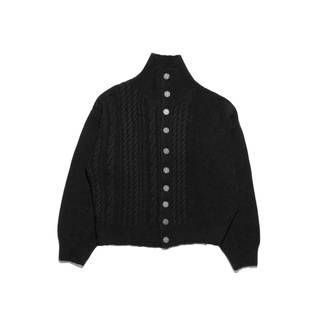 Button Down Turtleneck