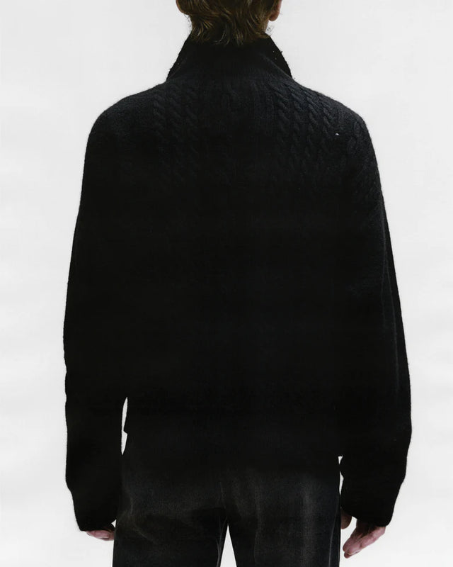 Button Down Turtleneck