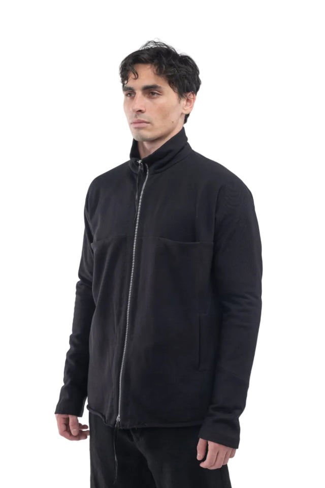 Zipped Shirt In Cotton/ Cashmere
