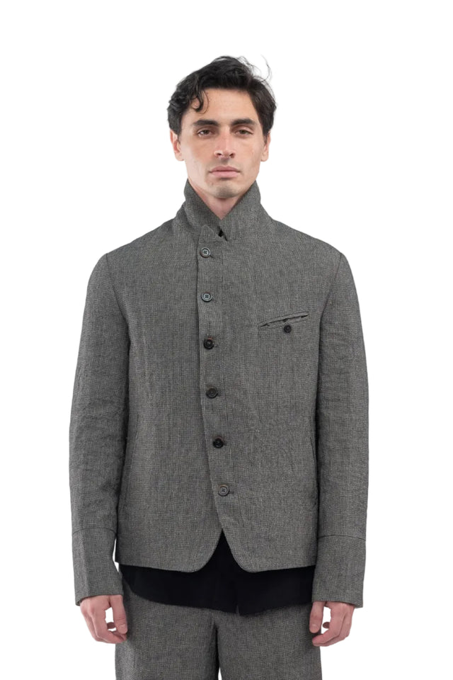 Mess Jacket In Sage Pepper