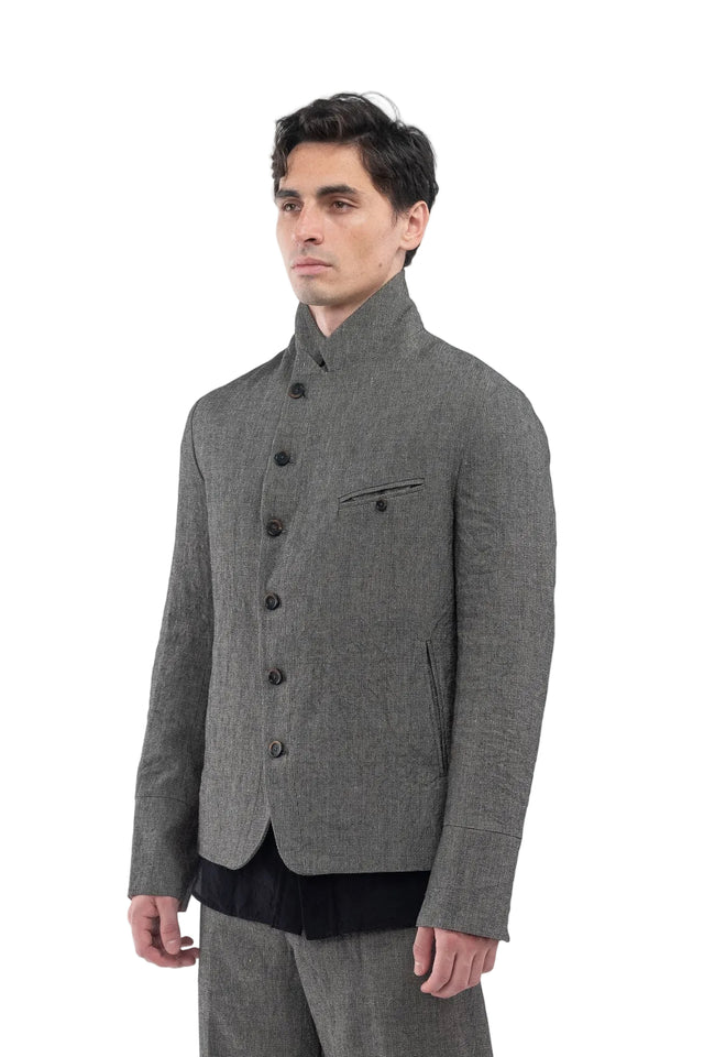 Mess Jacket In Sage Pepper