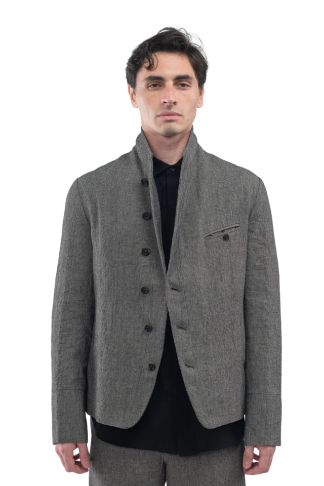 Mess Jacket In Sage Pepper