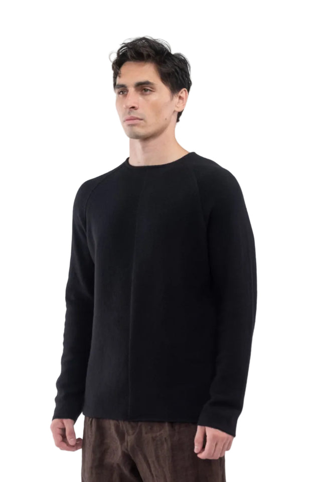 Black Crewneck Pullover
