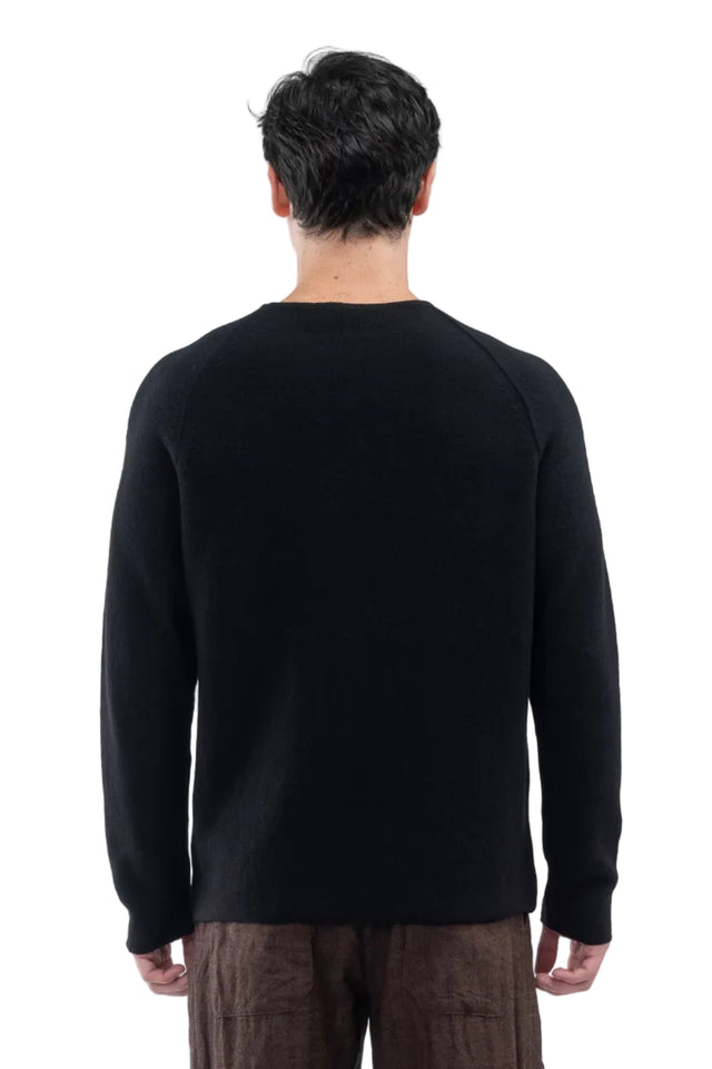 Black Crewneck Pullover