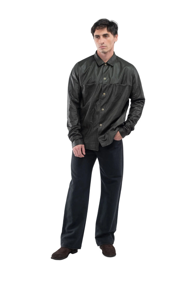 One Piece Leather Shirt