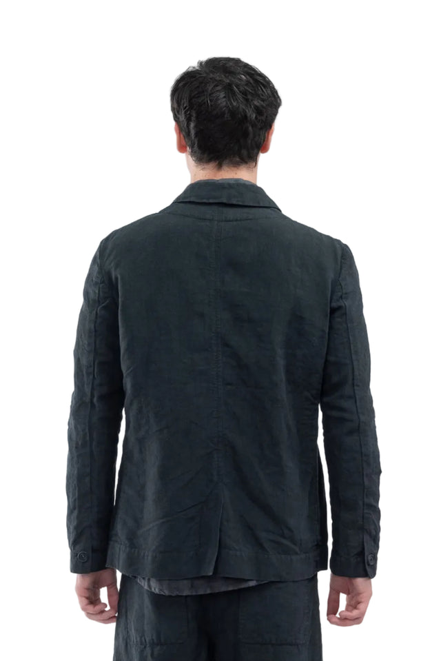 BL02A-M Blazer in Washed Black