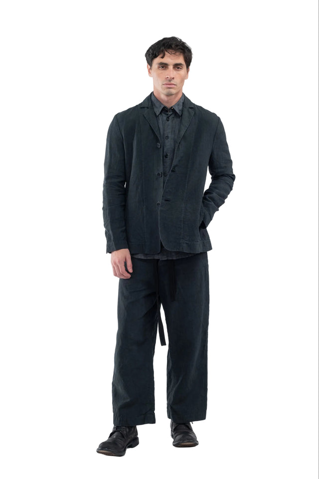 BL02A-M Blazer in Washed Black