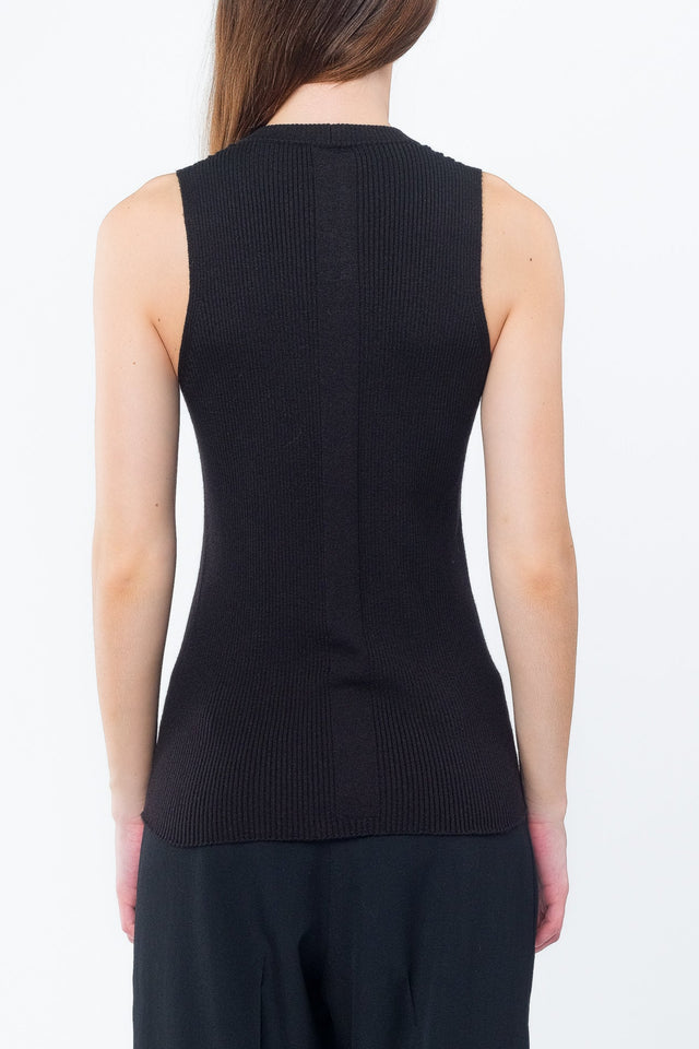 Black Knit Tank