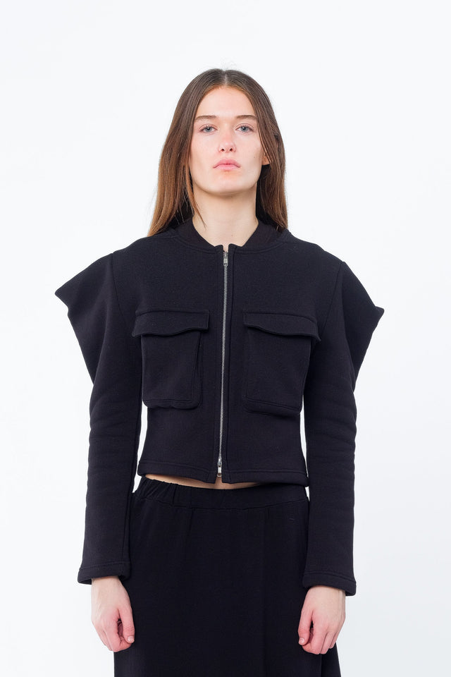 Sleeve Puff Jacket