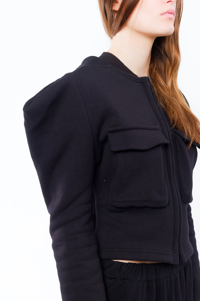Sleeve Puff Jacket