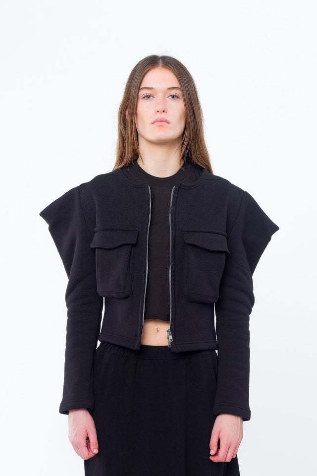 Sleeve Puff Jacket