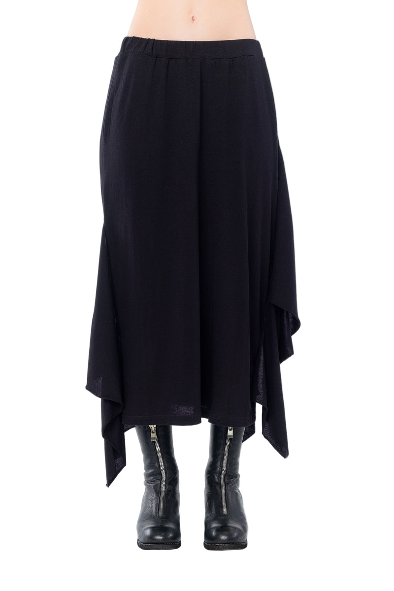 Draped Gauze Skirt