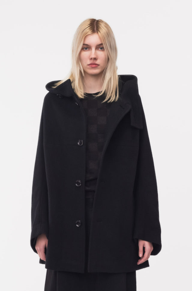 Short Hooded Coat