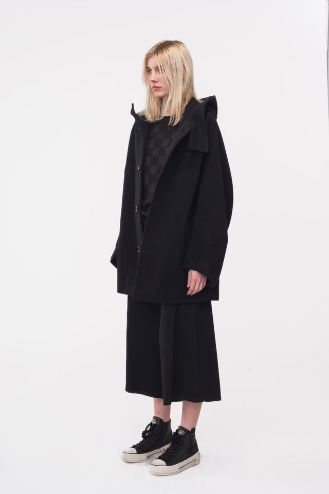 Short Hooded Coat