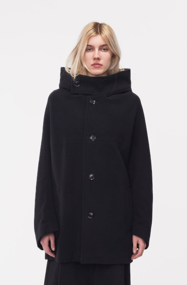 Short Hooded Coat