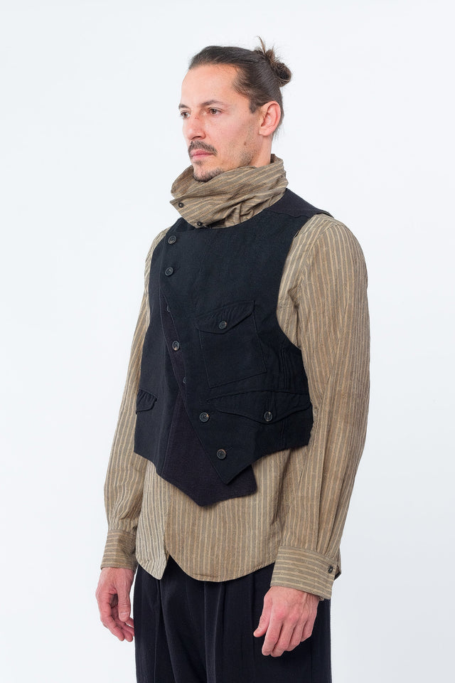 Short Asym Vest