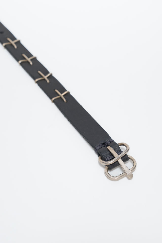 Silver Cross Wristband